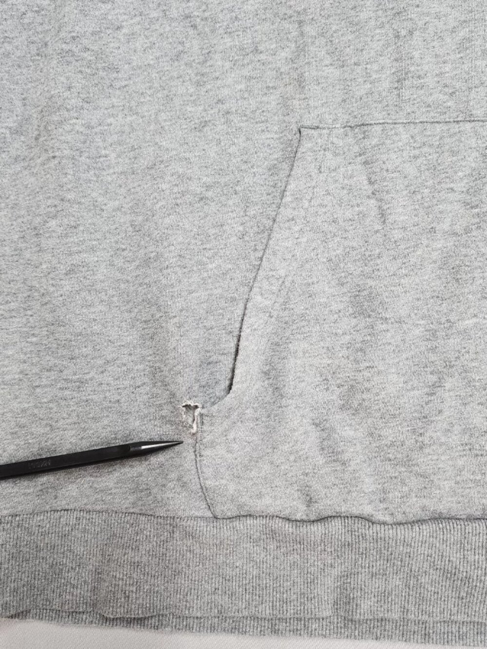Under Armour Mens 3XLT Gray Fleece Pullover Hoodie Big Tall Activewear Logo - Picture 8 of 11